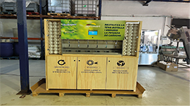L’empresa Ecoquímic presenta un prototip de dispensador autoservei de productes de neteja per incentivar la reutilització d’envasos